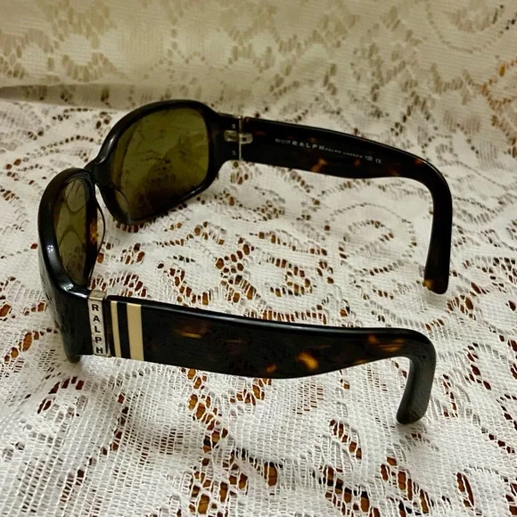 Vintage Ralph Lauren 7580/S Brown Tortoise Sunglasses - Picture 8 of 12
